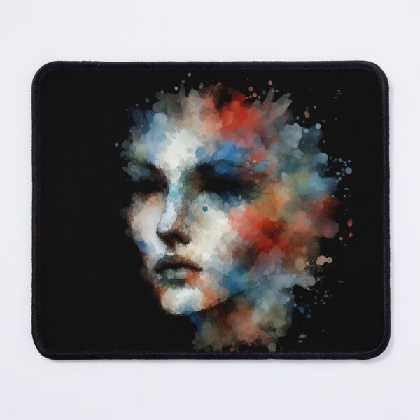 Item preview, Abstract Watercolor Face Portrait designed and sold by pumsquare.
