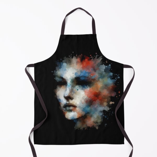 Item preview, Abstract Watercolor Face Portrait designed and sold by pumsquare.