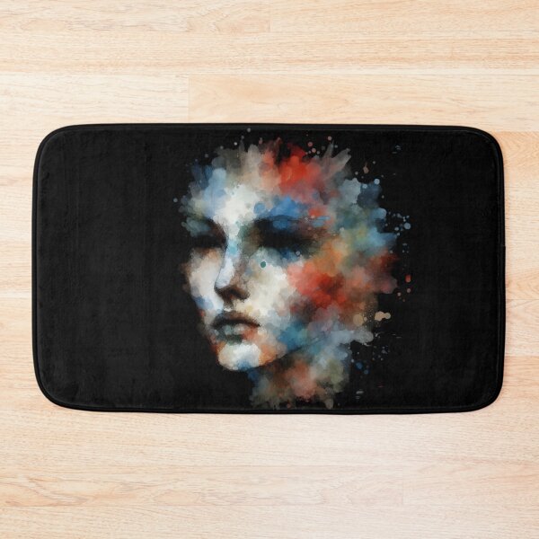 Item preview,  Abstract Watercolor Face Portrait designed and sold by pumsquare.