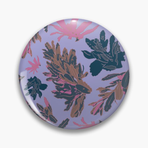 Item preview, Purple-Brown Banksia Leaves - Subtle Australian Bush Art Print, Winter Nature Design designed and sold by Jay Dee Dearness.