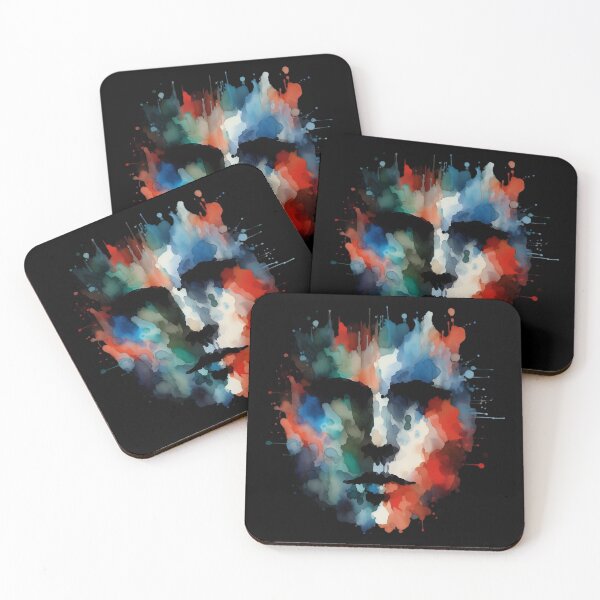 Item preview,  Abstract Watercolor Face Portrait designed and sold by pumsquare.