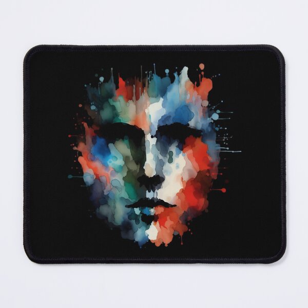 Item preview, Abstract Watercolor Face Portrait designed and sold by pumsquare.