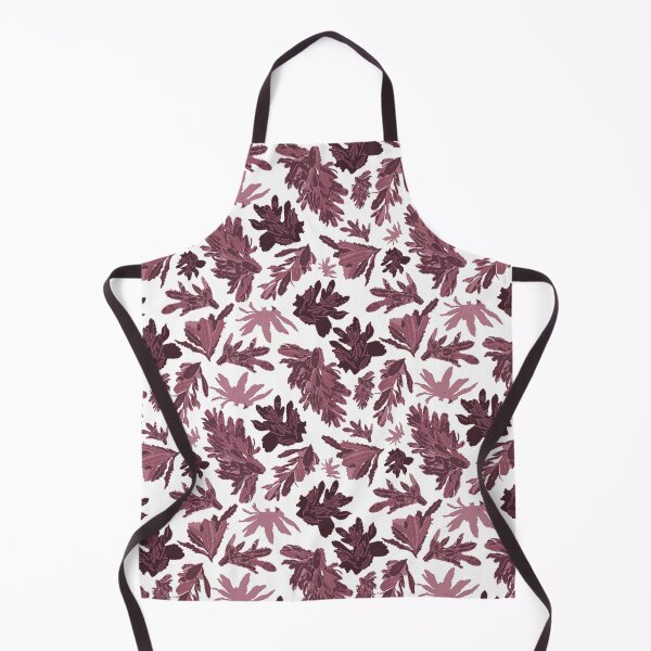Item preview, Pink-White Banksia Leaves - Lush Nature Print, Inspired by Australian Bushwalks designed and sold by Jay Dee Dearness.