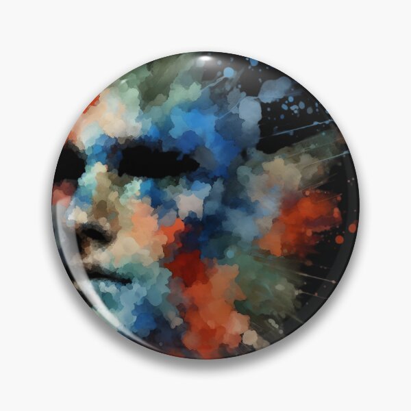 Item preview,  Abstract Watercolor Human Face Art designed and sold by pumsquare.