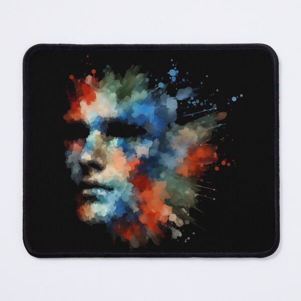 Item preview, Abstract Watercolor Human Face Art designed and sold by pumsquare.
