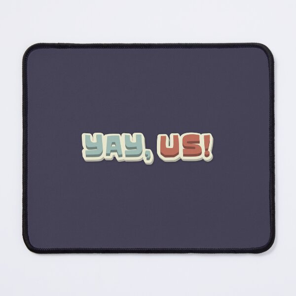 Item preview, Nostalgic 'YAY, US!' Retro-style typography designed and sold by trepiu.