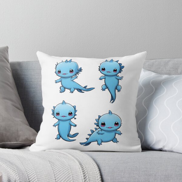 Aperçu de l'œuvre Fantaisie Axolotl Kawaii créée et vendue par RetroPop23.