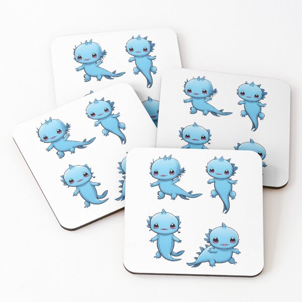Item preview, Kawaii Axolotl Fantasy designed and sold by RetroPop23.