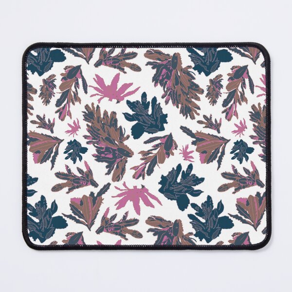 Item preview, Purple-White Banksia Leaves - Subtle Eucalyptus Breeze Art Print, Katoomba Winter Walk designed and sold by Jay Dee Dearness.