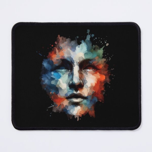 Item preview, Abstract Watercolor Face Art designed and sold by pumsquare.