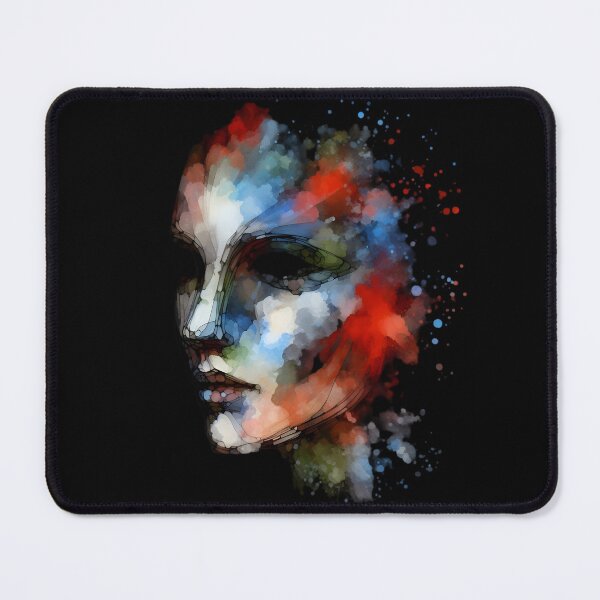 Item preview,  Abstract Watercolor Mask Art designed and sold by pumsquare.