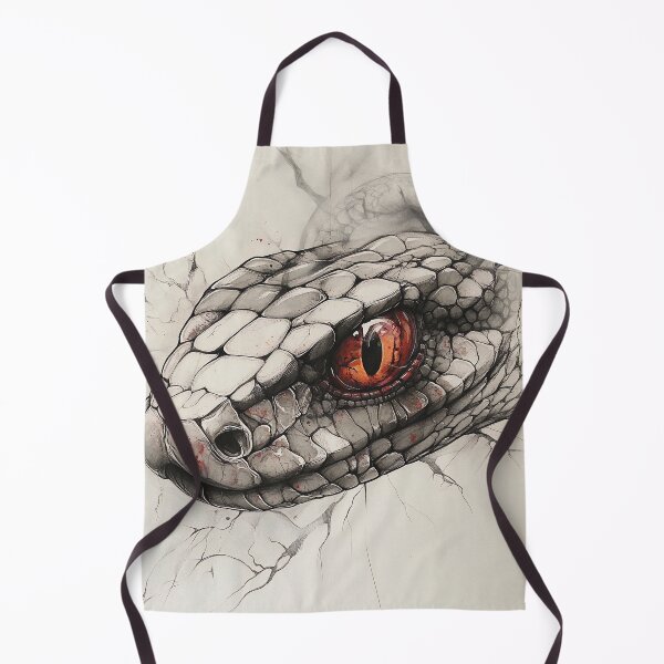 Item preview, Black and White Snake drawing designed and sold by Pencil-Art.