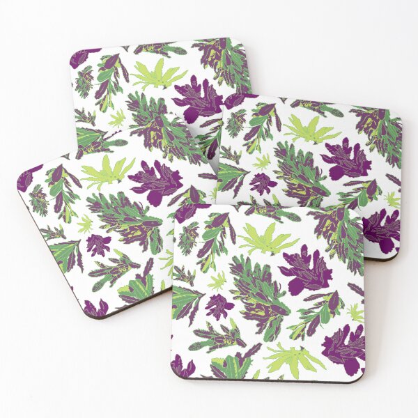 Item preview, Green-White Banksia Leaves - Crisp Winter Bushwalk Art Print, Inspired by Blue Mountains designed and sold by Jay Dee Dearness.