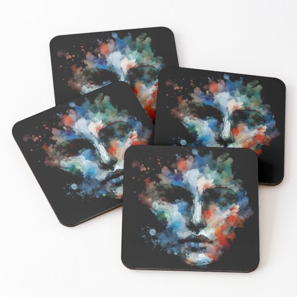 Item preview,  Abstract Watercolor Face Art designed and sold by pumsquare.