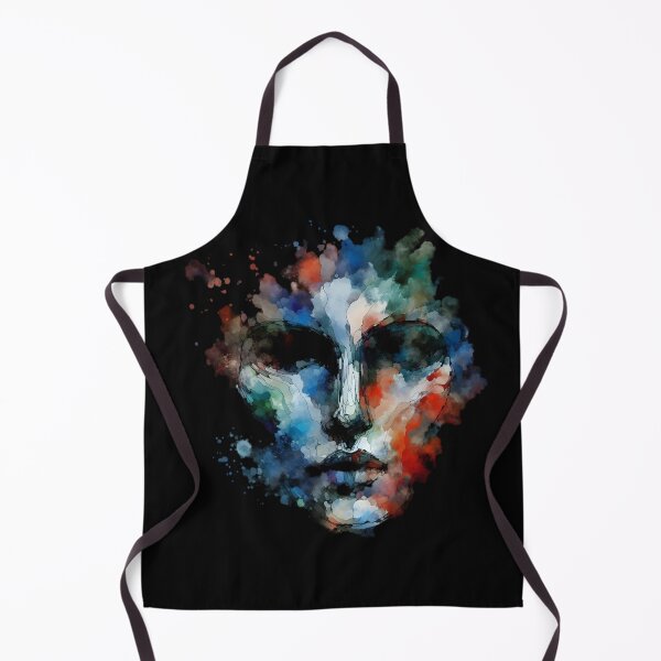 Item preview, Abstract Watercolor Face Art designed and sold by pumsquare.