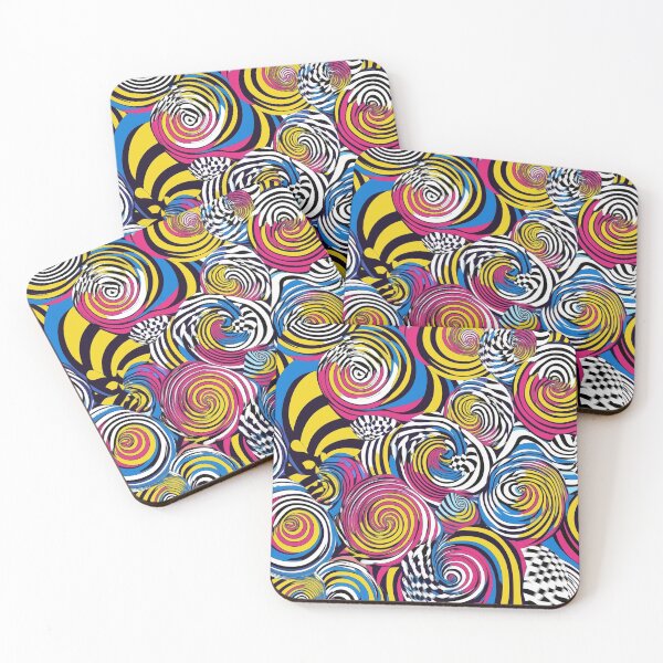 Item preview, Vibrant Seamless Optical Art designed and sold by ThaiArtShop.