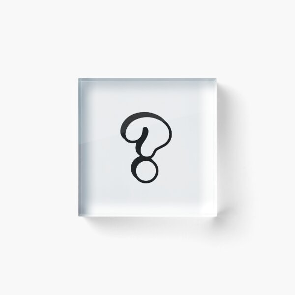 Item preview, Question Mark designed and sold by Inspirationmotivation.