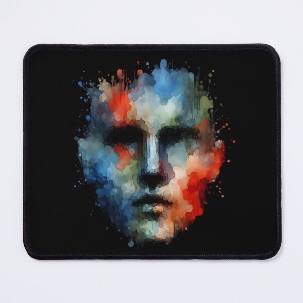 Item preview,  Abstract Watercolor Face Art designed and sold by pumsquare.