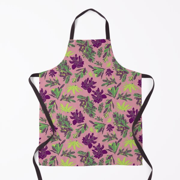 Item preview, Green-Pink Banksia Leaves - Vibrant Winter Bushwalk Art Print, Blue Mountains Inspired designed and sold by Jay Dee Dearness.