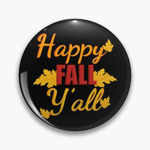 Item preview, Happy Fall Y'all text designed and sold by Art-of-Rory.