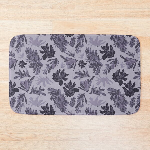 Item preview, Faded Purple Banksia Leaves - Serene Winter Nature Art Print, Katoomba Inspired designed and sold by Jay Dee Dearness.