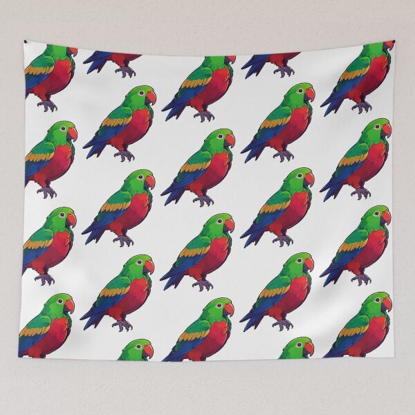 Item preview, Eclectus Parrot  designed and sold by FreshArtFusion.