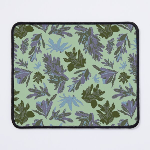 Item preview, Faded Blue-Green Banksia Leaves - Tranquil Winter Bushwalk Art Print, Blue Mountains Inspired designed and sold by Jay Dee Dearness.