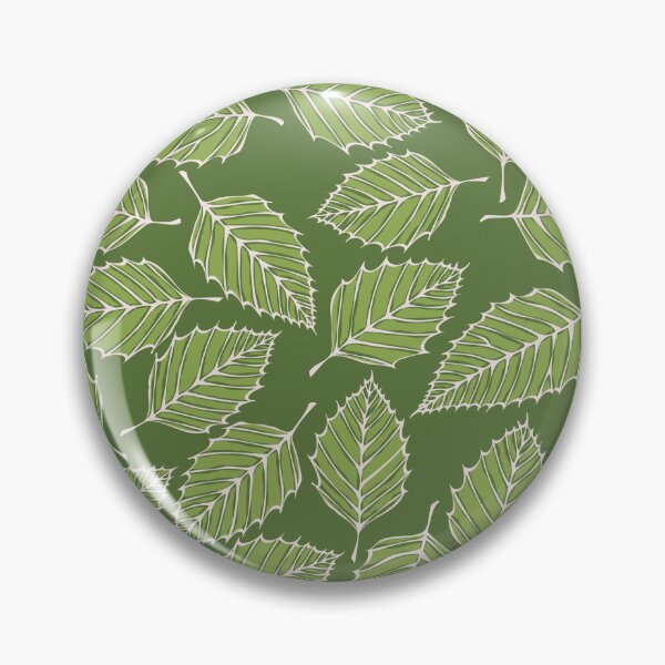 Item preview, Tree Hugger Groovy Green Birch Leaves Pattern designed and sold by schorrnuff.