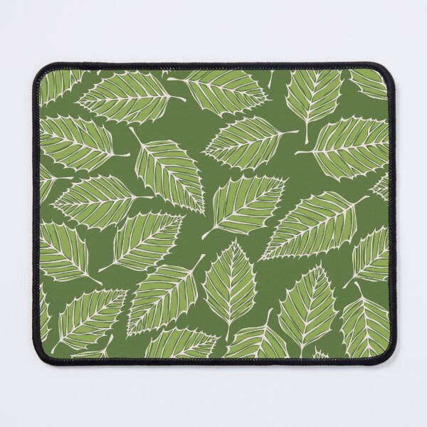 Item preview, Tree Hugger Groovy Green Birch Leaves Pattern designed and sold by schorrnuff.