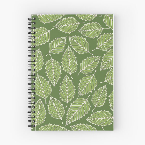 Item preview, Tree Hugger Groovy Green Birch Leaves Pattern designed and sold by schorrnuff.