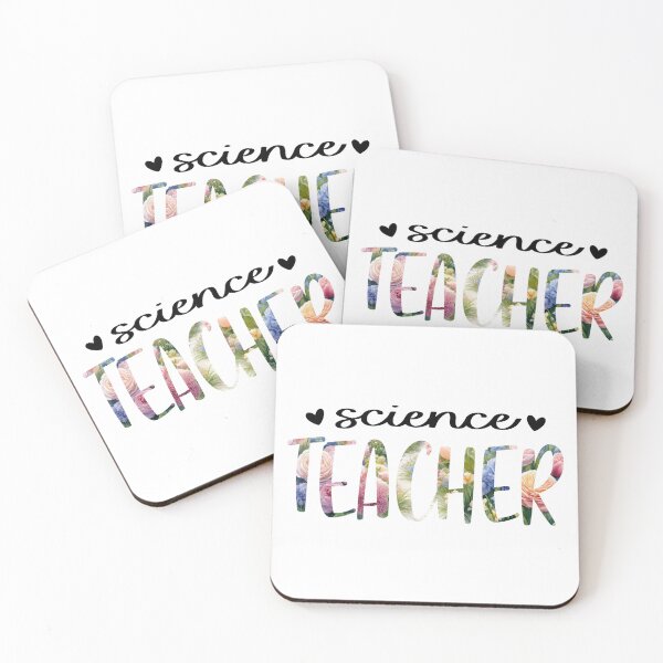 Item preview, Science Teacher - Cute Floral Design designed and sold by ScienceCorner.