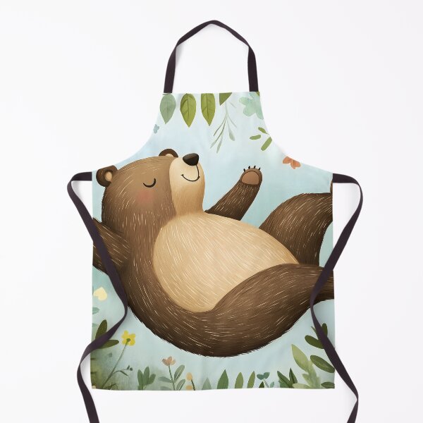 Item preview, Cute Bear falling into the Mysterious Forest designed and sold by Anicue.