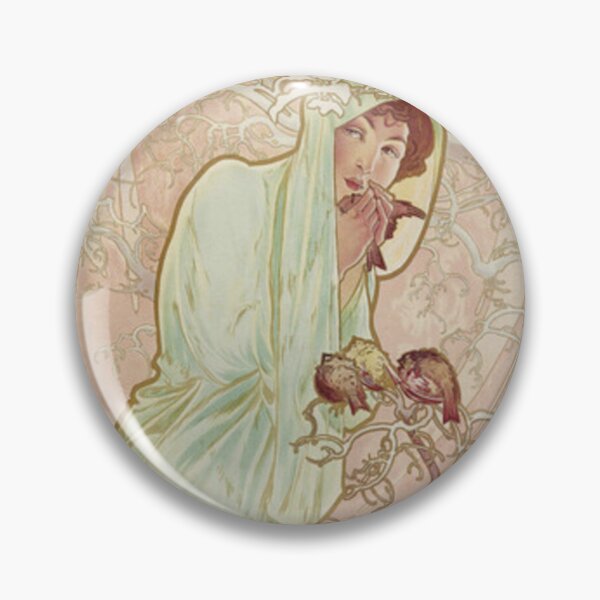 Artikelvorschau, Winter von Alphonse Mucha entworfen und verkauft von Mr Reindeer.