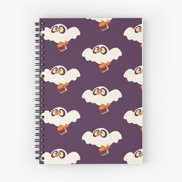 Item preview, Spooky Ghost Owl Wants to Read designed and sold by Bronwyn Coleman.