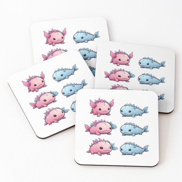 Item preview, Pastel Axolotl Creatures designed and sold by RetroPop23.