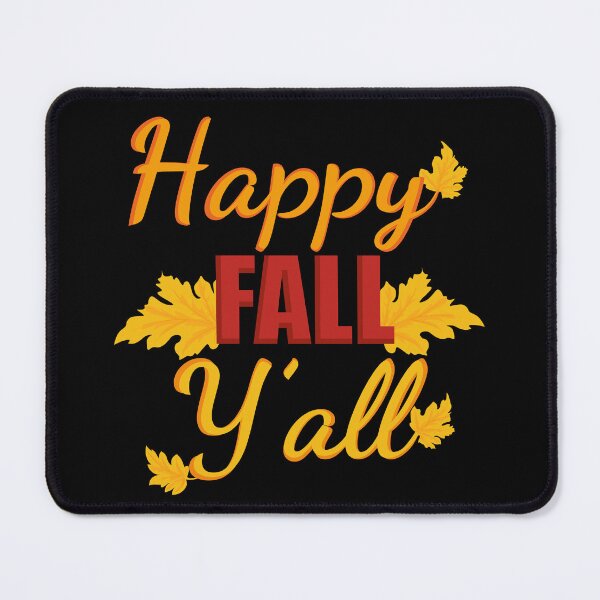 Item preview, Happy Fall Y'all text designed and sold by Art-of-Rory.