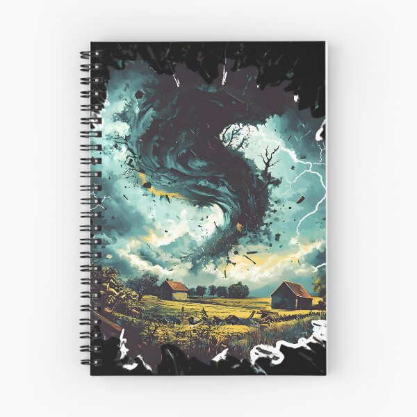 Item preview, Storm Surge Over Fields designed and sold by AI-Only Creations.