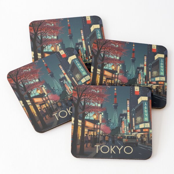 Item preview, Tokyo Travel Poster designed and sold by CreativaPremium.