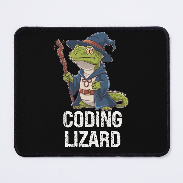 Item preview, Coding Lizard Fantasy Coder Funny designed and sold by vaxiek.