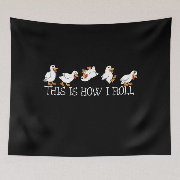 Item preview, Duck Lover kids This Is How I Roll Cute Ducks designed and sold by DSWShirts.