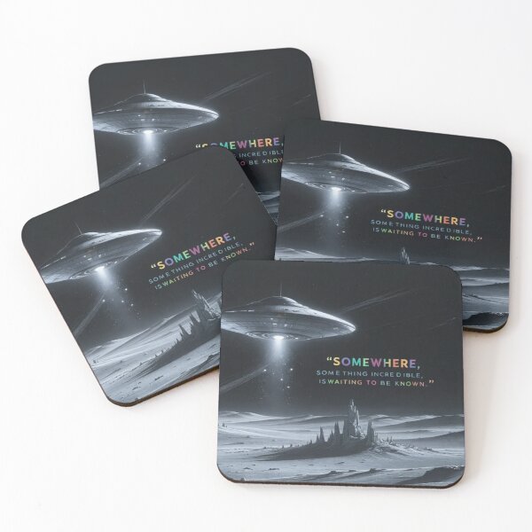 Item preview, “Somewhere, something incredible is waiting to be known.” ― Carl Sagan designed and sold by eXtraHumans.
