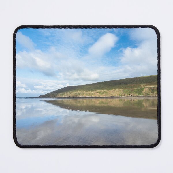 Item preview, Saunton Sands Cloud Reflections designed and sold by twymanphoto.