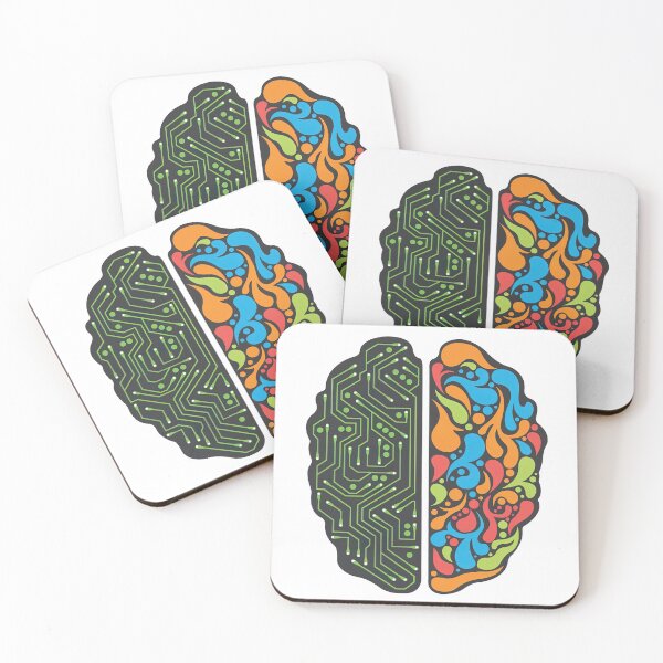 Item preview, Logic vs creativity designed and sold by BlackHoleShop.