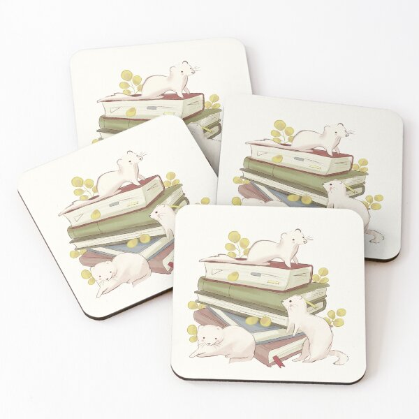 Item preview, Ferrets and books designed and sold by Mayarart.