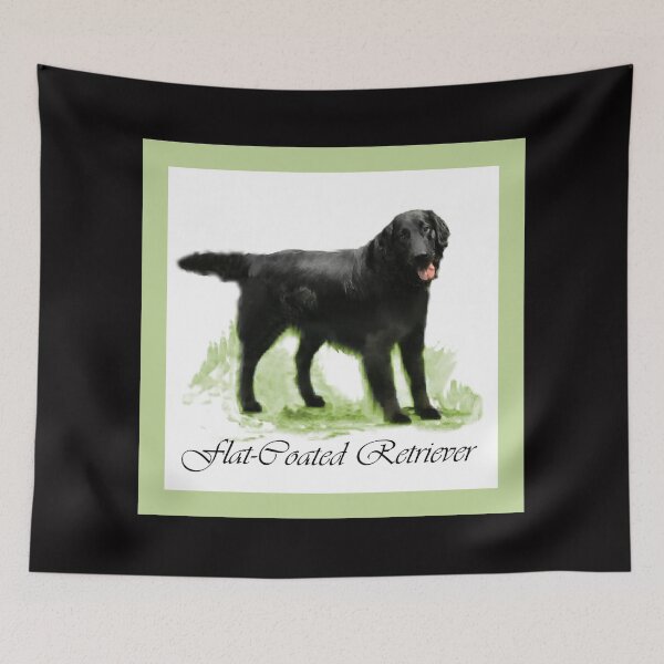 Item preview, Flat-Coated Retriever Lovers Art Gifts designed and sold by springdaleshops.