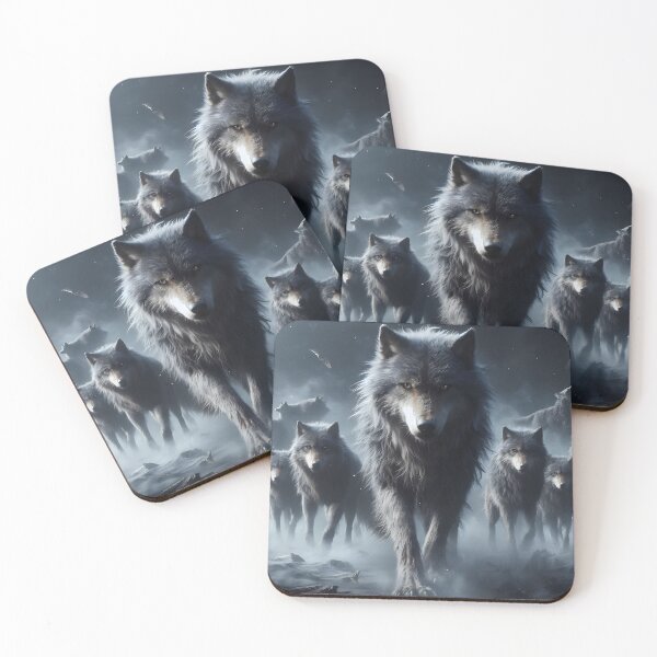 Item preview, Wolf Pack designed and sold by GalleryBrisArt.