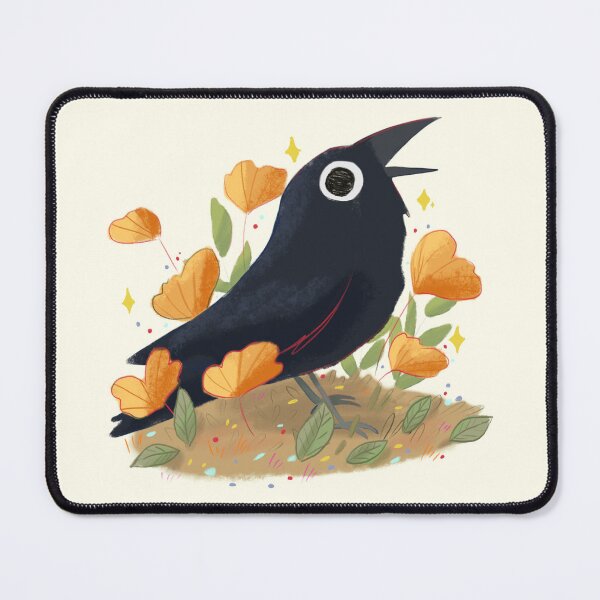 Item preview, Cute crow illustration  designed and sold by Mayarart.