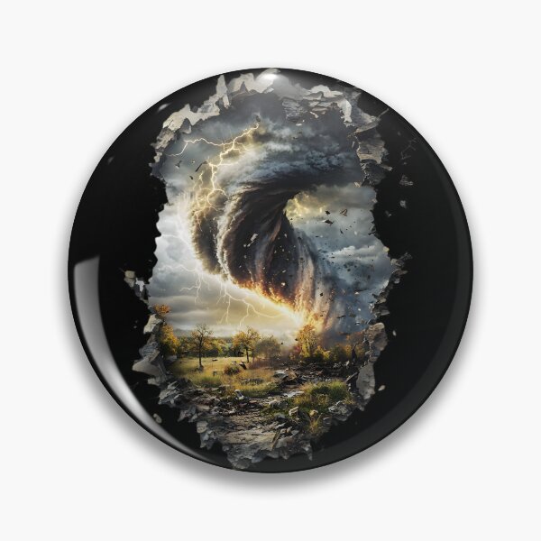 Item preview, Cyclone of Destruction designed and sold by AI-Only Creations.