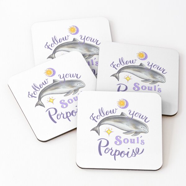 Item preview, Follow Your Soul’s Porpoise designed and sold by Tamara Clark.