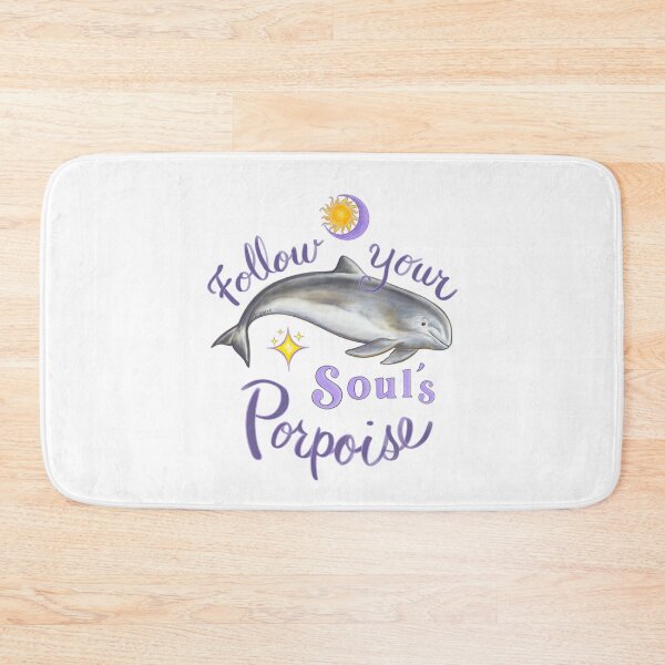 Item preview, Follow Your Soul’s Porpoise designed and sold by Tamara Clark.